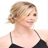 EasiHair EasiFringe HD Bangs Color 31/26 Maple Syrup - Face Framing 8-12" Length Clip In Hairpiece Fringe Heat Friendly Synthetic 1 Piece Monofilament 6.25x3.25" Base Bundle Hairloss Booklet view 1