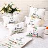 Irenare 30 Pcs Inspirational Makeup Bag Canvas Cosmetic Bag Bulk Employee Appreciation Gifts for Women Bulk Friends Coworker Employee Mom Aunt Faith view 4