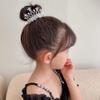 7 Pcs Beaded Hair Accessories: Pearl Crown Ponytail Holders, White Beads Scrunchies, Elastic Bands, Crystal Princess Hair Ropes for Women Girls view 3