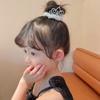 7 Pcs Beaded Hair Accessories: Pearl Crown Ponytail Holders, White Beads Scrunchies, Elastic Bands, Crystal Princess Hair Ropes for Women Girls view 4