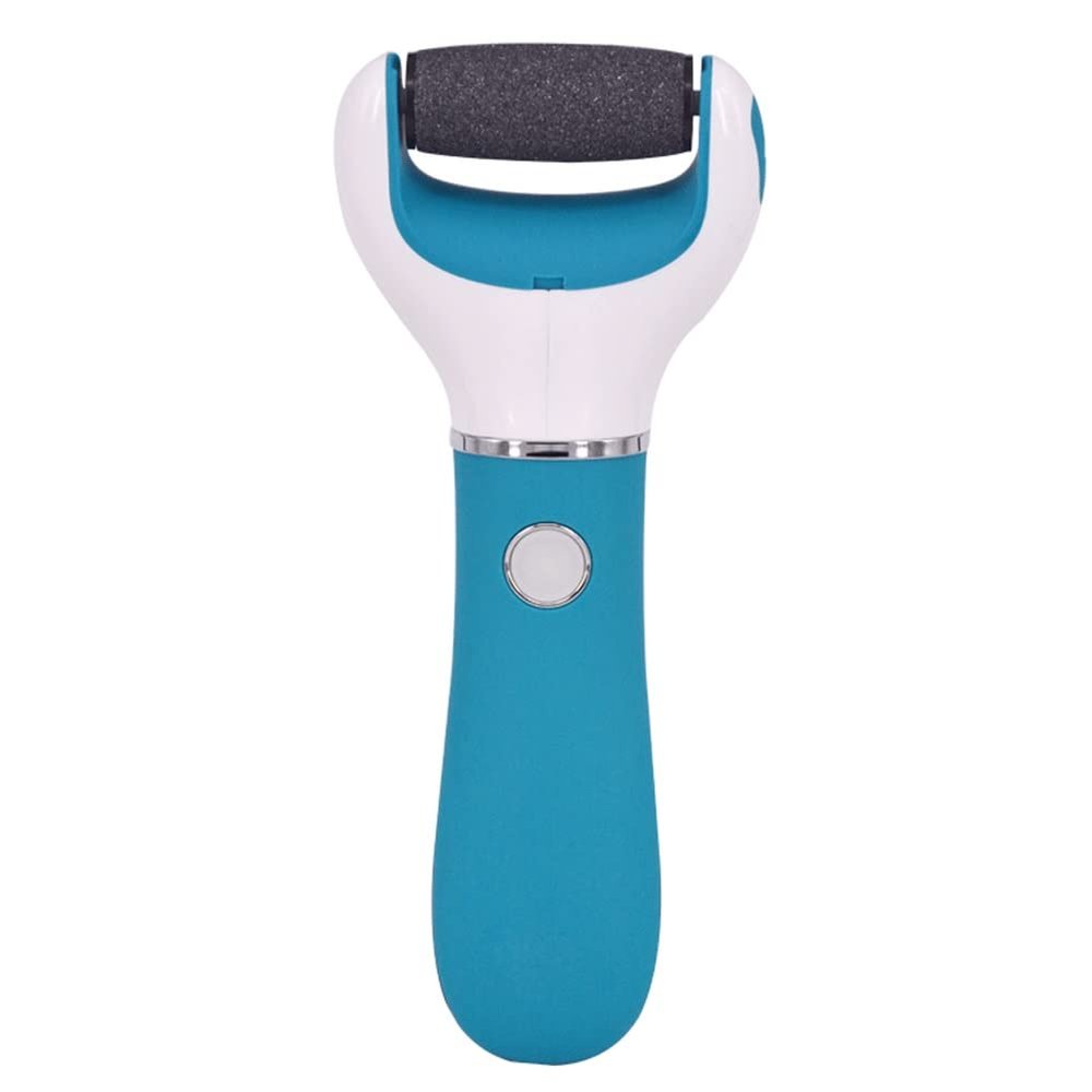 QIYUDS Electric Callus Remover Foot Scrubber, Remover Pedicure Tools for Feet Electronic Callus Shaver Pedicure kit for Cracked Heels and Dead Skin with 2 Roller Heads