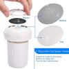 QIYUDS Electric Callus Remover Foot File Portable Foot Pedicure Tools for Cracked Heels, Callus and Hard Dead Sha view 2