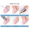5 Pack Cuticle Trimmer Stainless Steel Cuticle Nipper Dead Skin Remover Scissors Clippers Nail Art Pusher Tools for Fingernails and Toenails view 3