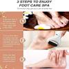 QIYUDS Electric Feet Callus Removers, Rechargeable Pedicure Tools with 4 Grinding Heads, 3 Adjustable Speed Feet Scrubber for Dead Skin/Powerful Exfoliation view 4