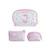 AmBealla Clear Cosmetic Bag Waterproof Makeup Bags with Brush Holder, Large Travel Toiletry Bag Organizer for Women, Portable Skincare & Beauty Tools Storage Case for Home&Trips 3pcs view 1