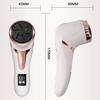 QIYUDS Electric Foot Callus Remover Kit, Rechargeable Foot Sharpener Portable Electronic Foot File Pedicure Tools, Professional Pedicure Feet Care (Color : White) view 2
