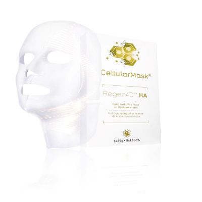 Regen4D New and Improved Cellural Hydrating Mask, Anti Aging Face And Neck Sheet Mask