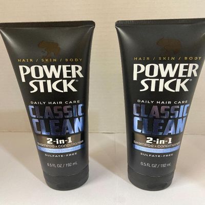 PowerStick 2 in 1 Shampoo + Conditioner (2 EA 6.5 Oz)