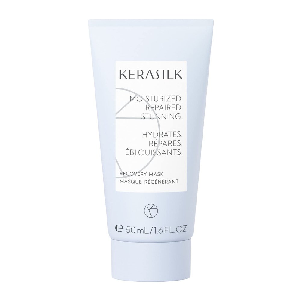 KERASILK Recovery Mask | Provides Deep Moisture & Nourishment | Prevents Hair Breakage & Recurring Dryness | For Dry, Stressed & Damaged Hair | Ideal For Various Hair Types & Textures| 50ml