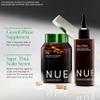The Nue Co. Growth Phase Hair Supplement - Vegan Hair Capsules with Vitamins, Adaptogen, Reishi Mushroom & Protein for Thicker Fuller Looking Hair - Supports Strength & Reduces Breakage | 90 Capsules view 4