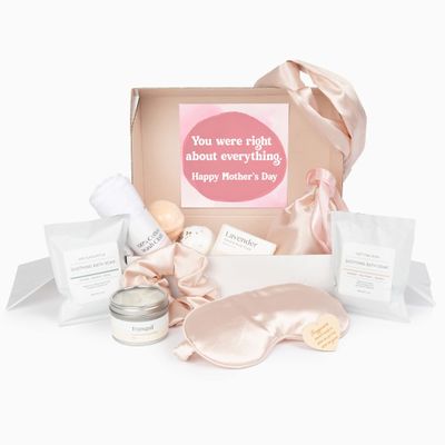 Dear Ava Spa Gifts for Women | Organic Self Care luxury Anti Stress Relaxing Bath and Body Kit Set Basket Box for Her withHeartfelt Card | Mothers Day Spa Gift Boxes for Mom