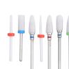 12pcs Ceramic Milling Cutter Drill Bit Electric Grinding Milling Cutter Files Ceramic Nail Drill Bit Bits Holder Set Cuticle Flame Rod for Nails D view 4