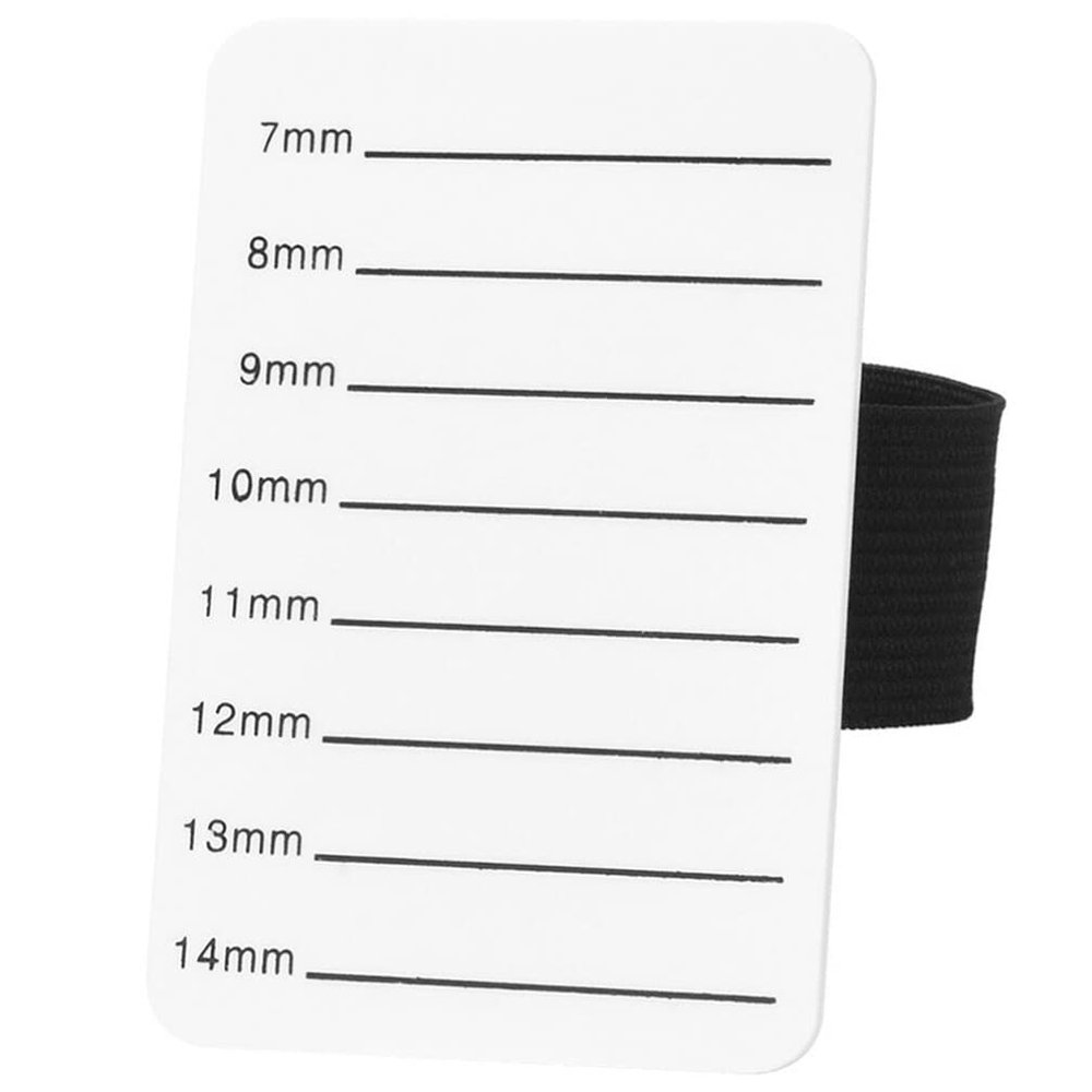 FOMIYES Acrylic Lash Tray for Eyelash Extensions Grafting Display Board Lightweight and Portable Eyelash Holder for Makeup Artists and Home Use
