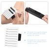 FOMIYES Acrylic Lash Tray for Eyelash Extensions Grafting Display Board Lightweight and Portable Eyelash Holder for Makeup Artists and Home Use view 4