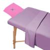 Beavorty 100pcs Disposable Face Hole Pillow Mats Thickened Massage for Beauty Salons Comfortable and Practical for Daily Use Soft Non-woven Material X-shaped Design view 3