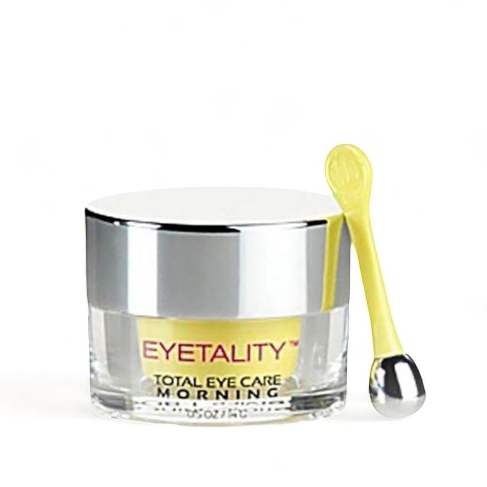Serious Skincare - EYETALITY Morning Under Eye Cream for Dark Circles & Puffiness, Anti-Aging Daily Wrinkle Cream, Line Smoothing Skin Care Treatment for Women and Men - Coffee Bean Extract 0.5 oz