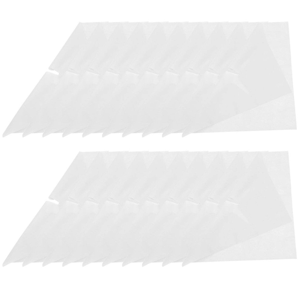 Beavorty 100pcs Thick Disposable Face Pillow Mats for Beauty Salon Non-woven Face Massage Covers Comfortable and Practical Massage Pads