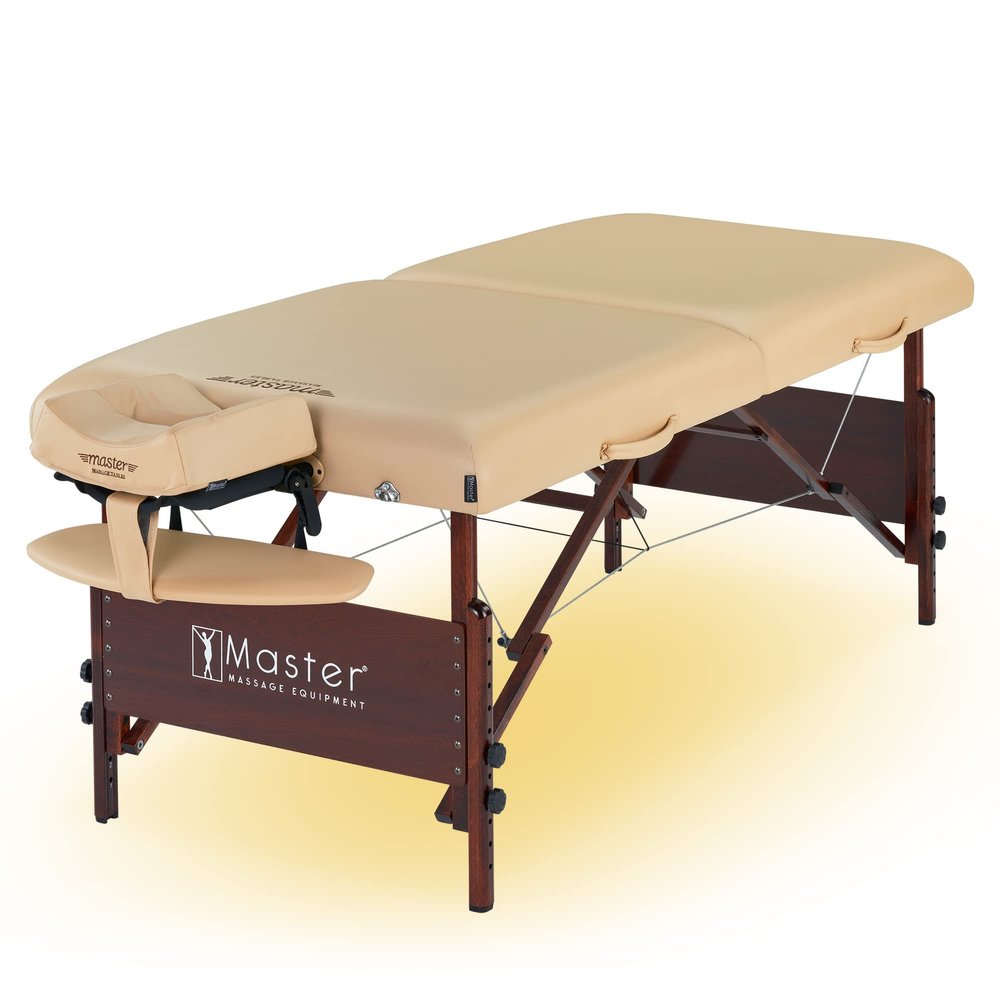 Master Massage Del Ray Count, Standard with Ambient Lighting System, Cream