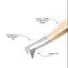 Fiber Tip Lash Tweezers- Pack of 3 Eyelash Extension Tweezers Professional- Lash Tweezers. (Light Nude) view 3