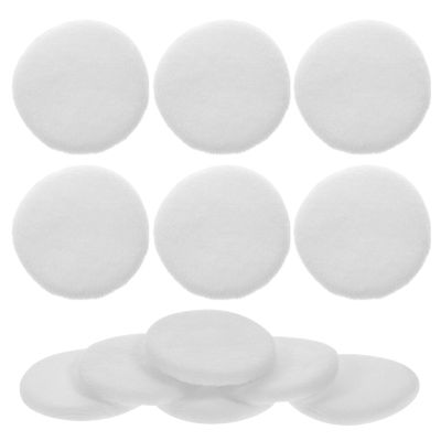 CALLARON Velvet Puff Makeup Rounds Pads 12pcs Mini Sponges for Face Powder Puff Set Round Makeup Pads Gentle Comfortable for Skin