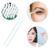 300 PCS/Sets Eyelash Extension Supplies Disposable Micro Swab Brush Match Eyebrow Spoolie Lip Brush Mascara Wand Applicator Mascara Applicator eyelashes Tool (all green handle) view 4