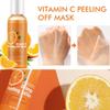 Orange Peeling Lotion,Vitamin C Peel Off Mask,Blackhead Mask Peel,Instant Exfoliation Dead Skin Remover Brightening Peeling Gel for Skin Body Face Neck Knees Foot-100ML/3.4 FLOZ (1PCS) view 3