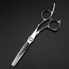 Hair Cutting Scissors, 6 inch Professional Japan 440c silver hair scissors beauty haircut thinning barber hair cutting shears hairdresser scissors (Color : Cutting) view 2