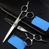 Hair Cutting Scissors, 6 inch Japan 440c flower hair cutting scissors barber thinning shears haircut scissor hairdressing scissors set view 4
