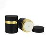 Set of Two Matte Black Airless Moisturizer Pump Dispensers (1.5 oz.) - Home & Travel Containers for Creams, Lotions Jar view 2