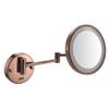 NOVOCE 8 inch LED Light Wall Mount Vanity Makeup Mirrors Double Sided Human Body Induction Magnifying Bathroom Shaving Adjustable Arms Cosmetic Mirror view 1