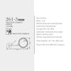 NOVOCE 8 inch LED Light Wall Mount Vanity Makeup Mirrors Double Sided Human Body Induction Magnifying Bathroom Shaving Adjustable Arms Cosmetic Mirror view 3