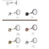 NOVOCE 8 inch LED Light Wall Mount Vanity Makeup Mirrors Double Sided Human Body Induction Magnifying Bathroom Shaving Adjustable Arms Cosmetic Mirror view 4