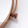 NOVOCE Makeup Mirror Double- Sided 3 Times Magnification Ultra- Thin Rose Gold Beauty Mirror Bathroom Vanity Mirror Bathroom view 3