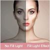 NOVOCE Makeup Mirror with Lights and 7X Magnification, 8 Inch Double Sided Vanity Magnifying Mirror for Bathroom (Color : Rose Gold) view 3