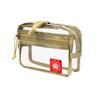 Rough Enough Clear TSA Approved Toiletry Bag Small Makeup Travel Pouch Compact Quart Size For Travel Business Trips Leakproof PVC With YKK Zipper view 1
