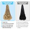 French Curl Braiding Hair Blonde 24 Goddess Box Braids Crochet Hair for Black Women Pre Looped French Curly Braiding Hair 14 Inch Curly Crochet Hair French Curls Spiral Braids(#24) view 4