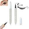 2023 New Self-Adhesive Eyeliner Eyelash Glue Pencil,Magic Self-Adhesive Long-Lasting Eyelash Glue Pen,Waterproof Eyeliner Pencil for Waterline, Liquid Eyeliner Pen, Eyeliner Pen (Silver) view 1