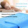 200Pcs Disposable Bed Sheets, 31''x71'' Waterproof Massage Table Sheets, Non-Woven Fabric Massage Table Cover, Breathable Protector Bed Cover for Massage Therapy Tattoo Beauty Salon (blue200pcs) view 2