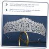 Beaupretty Elegant Bridal Rhinestones Vintage Wedding Headpiece for Brides for Banquet Parties Birthdays and Special Occasions view 3