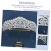 Beaupretty Elegant Bridal Rhinestones Vintage Wedding Headpiece for Brides for Banquet Parties Birthdays and Special Occasions view 4