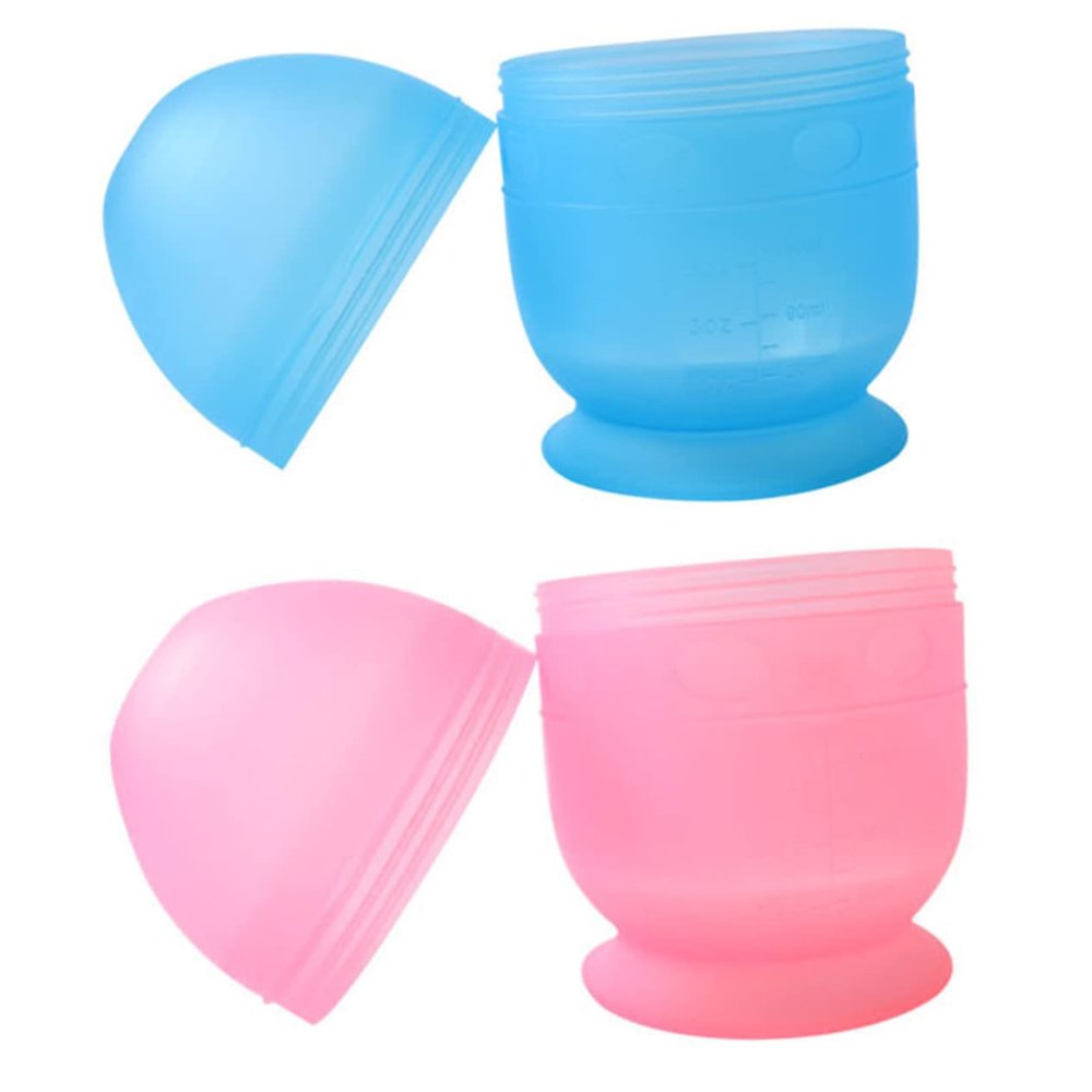 FRCOLOR 4pcs Hair Coloring Mixing Bowl Easy to Clean Reusable High-class Salon Hair Dye Accessories