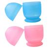 FRCOLOR 4pcs Hair Coloring Mixing Bowl Easy to Clean Reusable High-class Salon Hair Dye Accessories view 1