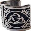 Hair Beads Opener, Viking Beard Bead 316L Steel Silver Stainless Steel Large Runes view 1
