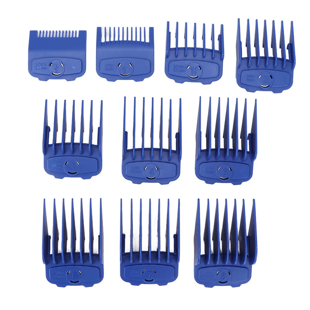 10 sizes Hair clipper cutting guides Clipper Aufsatzkmme Professional Combs tours Durable Portable, for Trimmer Barber Hair Removal