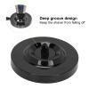 7000 Shaver Stand, KIMISS Electric Shaver Charging Stand Round Shape Men's Electric Shaving Charging Base Black Electric Stand for S5000 6000 7000 S8000 S9000 Black view 3