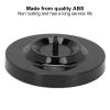 7000 Shaver Stand, KIMISS Electric Shaver Charging Stand Round Shape Men's Electric Shaving Charging Base Black Electric Stand for S5000 6000 7000 S8000 S9000 Black view 4