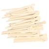 FRCOLOR Eyebrow Waxing Sticks 50pcs Wooden Hair Removal Tool Applicator for Strip Hot Salon Home Use view 1