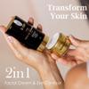 STRASER - Novadrmika & Novadlika 2in1. Facial Emulsion and Eye Contour - Nourishes, Hydrates, Rejuvenates and leave your Skin with a Radiant Glow - Anti-aging - Cactus Blossom Fragrance. view 2