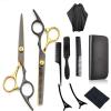 MXCHIC Hairdressing Scissors Set Professional Hairdressing Scissors Set for Men Women Home Salon Barber Haircutting Set for Hairdressers Salons and Home Hairdressing Supplies view 1