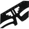 FOMIYES Universal Eyebrow Stencil Ruler Eyebrow Measuring Tool Precision Eyebrow Template Makeup Tool Eyebrow Shaper view 3